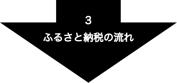 3.ふるさと納税の流れ